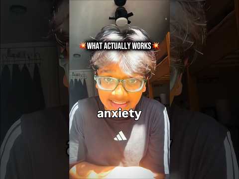 The best way to overcome anxiety